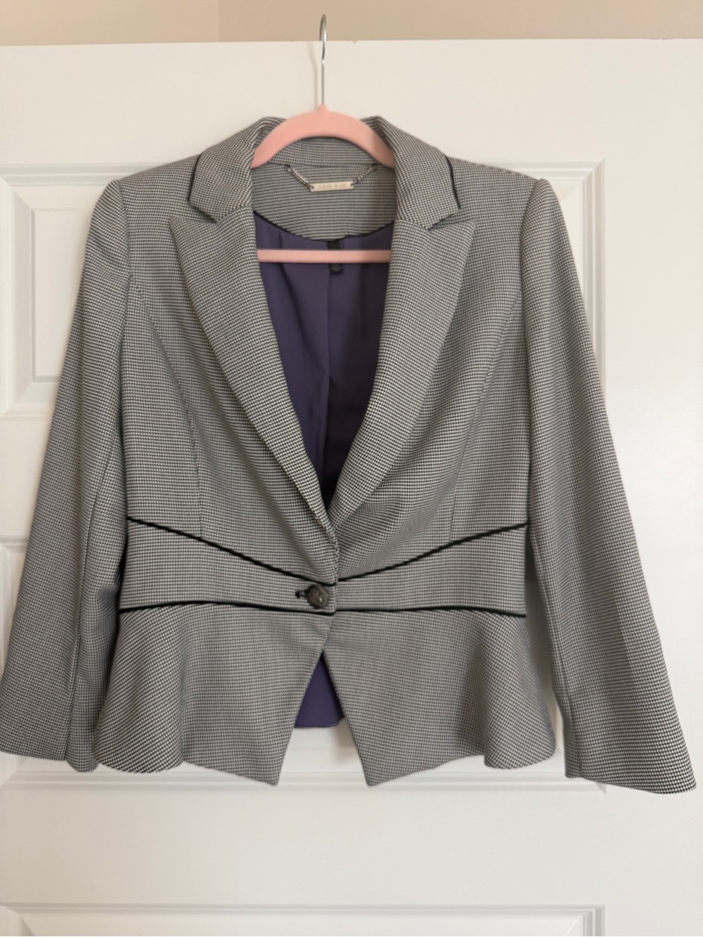 Women's Gray Tailored Blazer